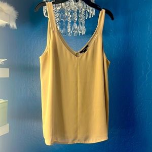 Forever 21 Tan Formal Tank